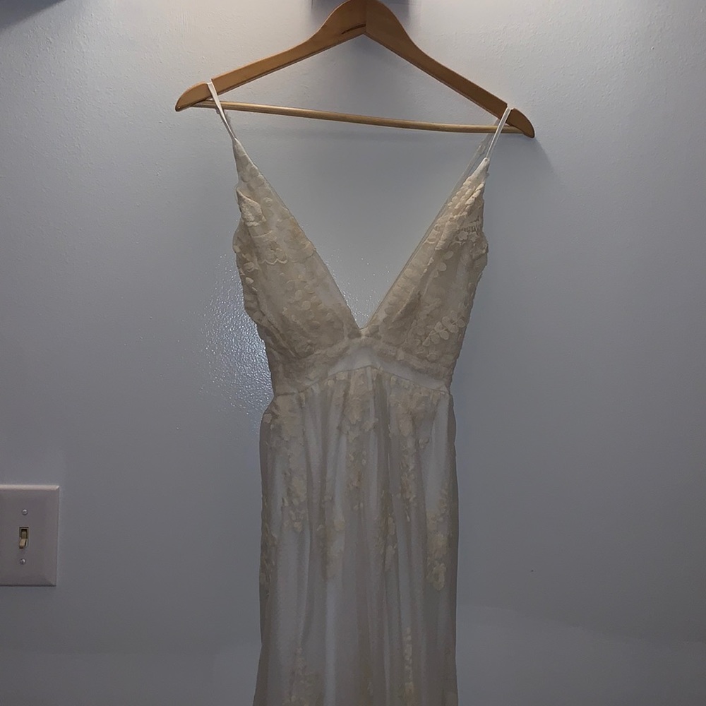 Pink Blush Wedding Reception Dress
